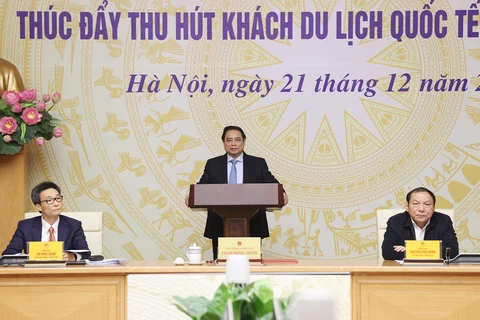 Thủ tướng chủ trì hội nghị thúc đẩy du lịch quốc tế vào Việt Nam