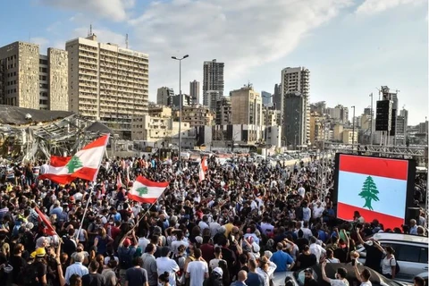 Liban: Người dân giận dữ xuống đường biểu tình do khủng hoảng tiền tệ 