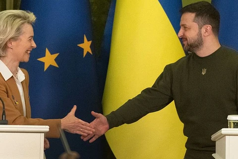 Hàng chục quan chức cấp cao Liên minh châu Âu tới Ukraine 
