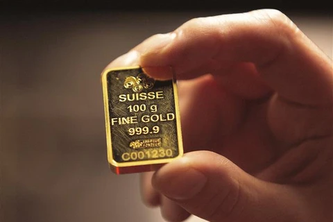 Giá vàng thế giới giảm xuống mức thấp nhất trong 3 tuần