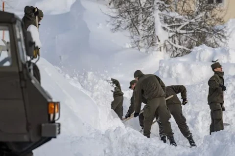 Áo: Ít nhất 8 người thiệt mạng trong các vụ lở tuyết vào cuối tuần
