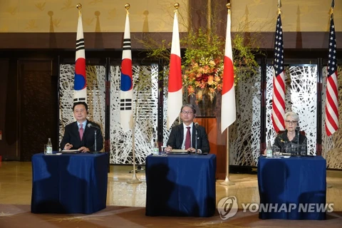 Hàn-Mỹ-Nhật Bản lên kế hoạch đối thoại về tăng hợp tác 3 bên