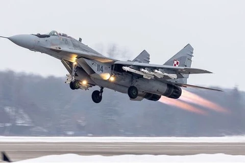 Ba Lan lên kế hoạch gửi máy bay chiến đấu MiG-29 cho Ukraine