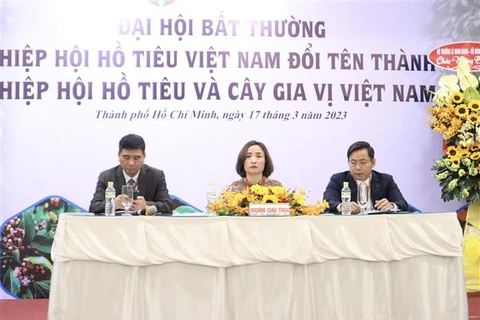 Hiệp hội Hồ tiêu Việt Nam đổi thành Hiệp hội Hồ tiêu và cây gia vị VN
