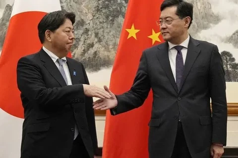 Bộ trưởng Ngoại giao Trung Quốc và Nhật Bản hội đàm tại Bắc Kinh