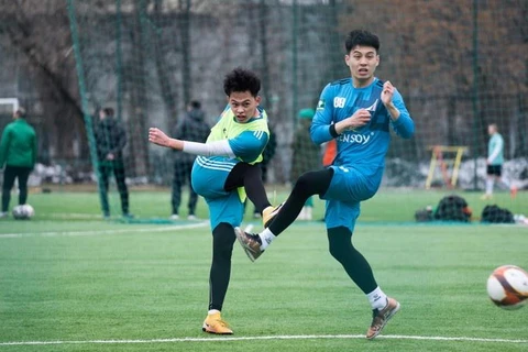 Giải bóng đá mùa Xuân sôi động của sinh viên Việt Nam tại Nga 