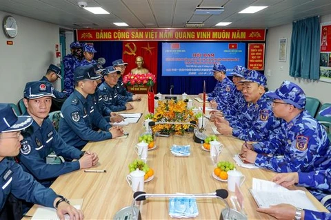 Cảnh sát Biển Việt Nam và Trung Quốc tổ chức tuần tra liên hợp