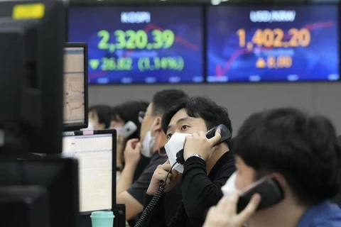Các thị trường chứng khoán châu Á hầu hết đều giảm điểm