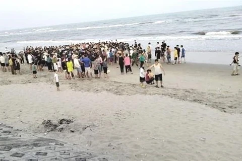 Quảng Ngãi: Một người tử vong do đuối nước tại bãi biển Khe Hai 