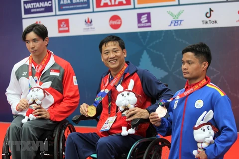 ASEAN Para Games: Việt Nam vững vàng ở vị trí thứ 3 bảng tổng sắp 