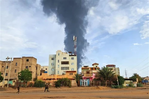 Máy bay chiến đấu của quân đội Sudan không kích thành phố El Obeid