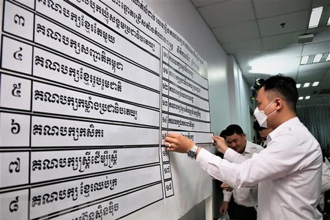 Thượng viện Campuchia thông qua toàn văn dự thảo Luật Bầu cử sửa đổi