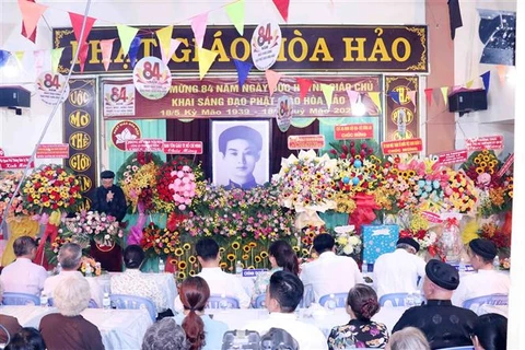 Kỷ niệm 84 năm Ngày khai sáng đạo Phật giáo Hòa Hảo tại TP.HCM