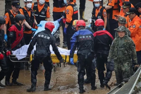 Hàn Quốc bắt đầu thanh tra việc xử lý vụ ngập lụt đường hầm