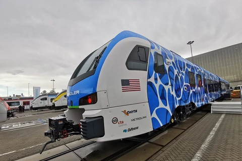 Stadler Rail cung cấp 25 mẫu tàu hỏa chạy nhiên liệu hydro cho Italy