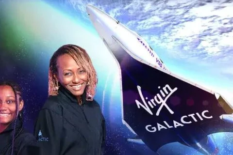 Bộ đôi phi hành gia mẹ và con gái đầu tiên ở Caribe du hành vào vũ trụ
