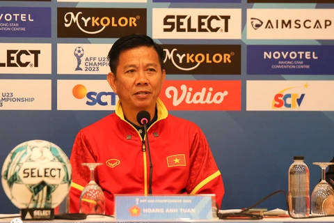HLV Hoàng Anh Tuấn hài lòng với trận đầu ra quân tại U23 Đông Nam Á