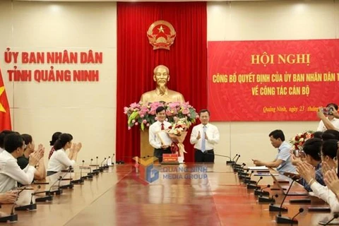 Quảng Ninh công bố quyết định về việc điều động, bổ nhiệm cán bộ