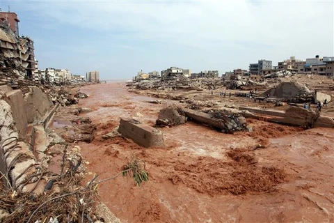 Ba tình nguyện viên IFRC thiệt mạng khi cứu hộ lũ lụt ở Libya
