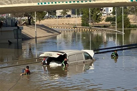 Lũ lụt ở Libya: Hơn 43.000 người phải di dời do thiếu nước sạch 