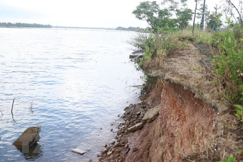 Quảng Trị có thêm nhiều điểm sạt lở bờ sông trong mùa mưa lũ 2023