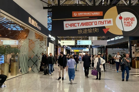 Một sân bay ở Nga. (nguồn: The Moscow Times)