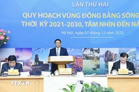 Thủ tướng chủ trì Hội nghị Hội đồng điều phối vùng Đồng bằng Sông Hồng 
