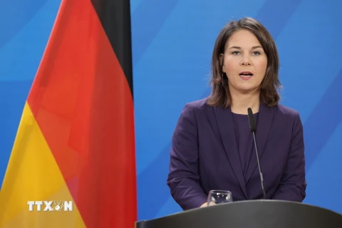 Ngoại trưởng Đức Annalena Baerbock. (Ảnh: AFP/TTXVN)