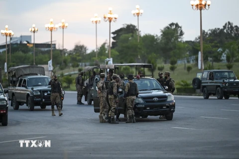 Binh sỹ Pakistan. (Ảnh: AFP/TTXVN)