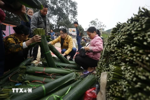 Đi chợ Nủa mua sản vật đặc trưng của vùng thôn quê Bắc Bộ xưa