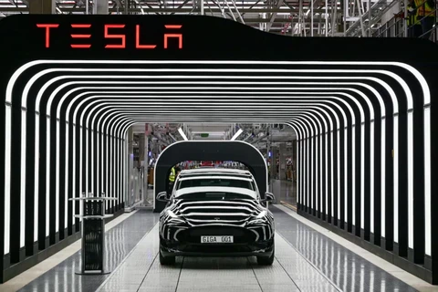 Một mẫu xe của Tesla. (Nguồn: Reuters)