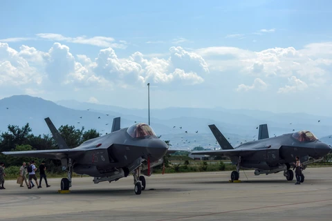 Máy bay F-35 Lightning của không lực Mỹ. (Ảnh: AFP/TTXVN)