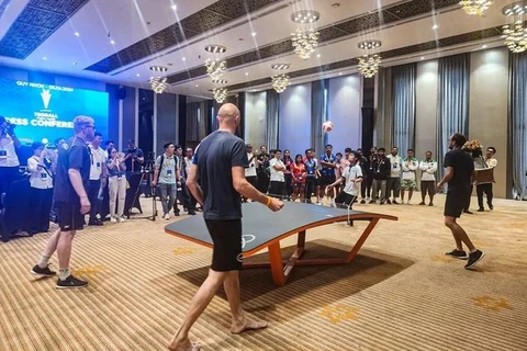 Giải thi đấu Teqball thế giới 2024 lần đầu tiên được tổ chức tại châu Á