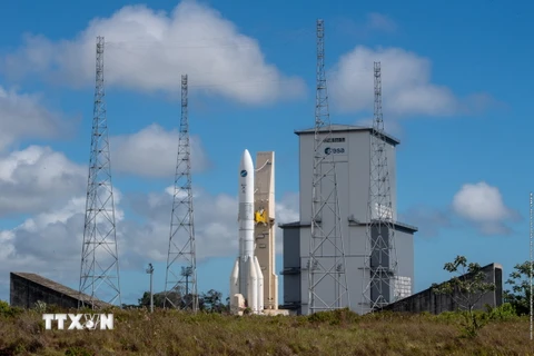 Tên lửa Ariane 6. (Ảnh: AFP/TTXVN)