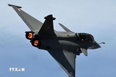 Máy bay Rafale của Pháp. (Ảnh: THX/TTXVN)