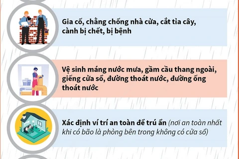 Cẩm nang phòng tránh trước, trong và sau khi bão đổ bộ