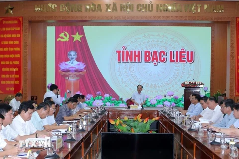 Quang cảnh cuộc họp. (Ảnh: Tuấn Kiệt/TTXVN)