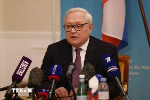 Thứ trưởng Ngoại giao Nga Sergey Ryabkov. (Ảnh: Getty Images/TTXVN)