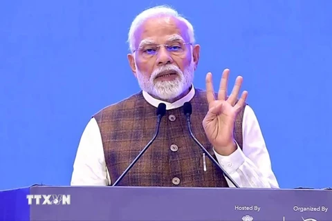 Thủ tướng Ấn Độ Narendra Modi. (Ảnh: ANI/TTXVN)