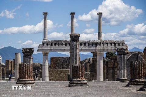 Quang cảnh khu di tích Pompei của Italy. (Ảnh: AFP/TTXVN)