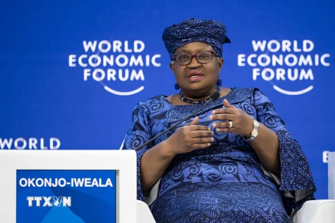 Tổng Giám đốc WTO Ngozi Okonjo-Iweala. (Ảnh: AFP/TTXVN)