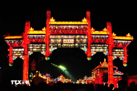 [Photo] Rực rỡ lễ hội đèn lồng chào đón năm mới ở Trung Quốc