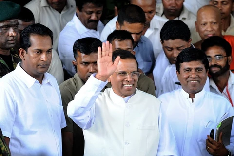 Sri Lanka: Cựu Bộ trưởng Y tế Sirisena đắc cử Tổng thống 