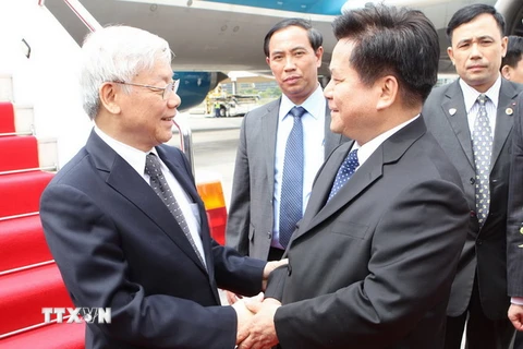 [Photo] Hoạt động của Tổng Bí thư Nguyễn Phú Trọng tại Trung Quốc