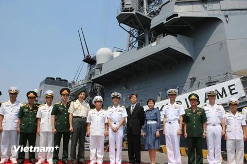 [Video] Đà Nẵng tiếp đoàn sỹ quan và tàu Hải quân Nhật Bản