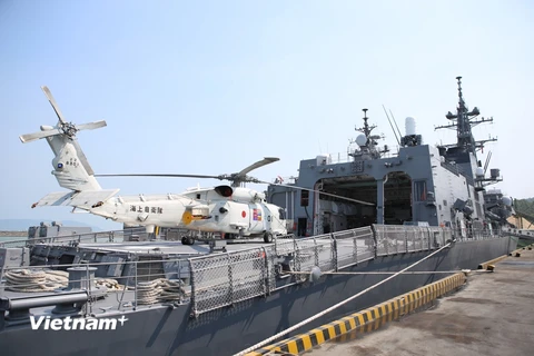 [Photo] Cận cảnh hai tàu Hải quân Nhật Bản đến thăm Đà Nẵng