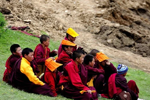[Photo] Khu định cư của người theo đạo Phật lớn nhất thế giới