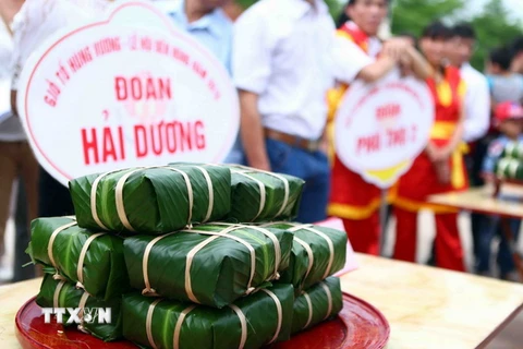 [Photo] Thưởng thức các đặc sản văn hóa tại Lễ hội Đền Hùng