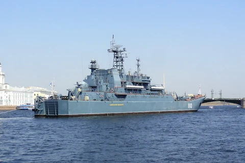 Phát hiện tàu chiến Nga tại vùng đặc quyền kinh tế Latvia