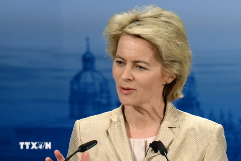 Bộ trưởng Quốc phòng Đức Ursula von der Leyen. (Nguồn: AFP/TTXVN) 